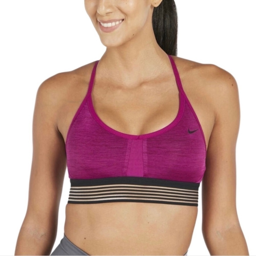 🆕 NIKE Women's Dri-FIT Indy Cooling
Sports Bra Purple TRAINING SIZE XL